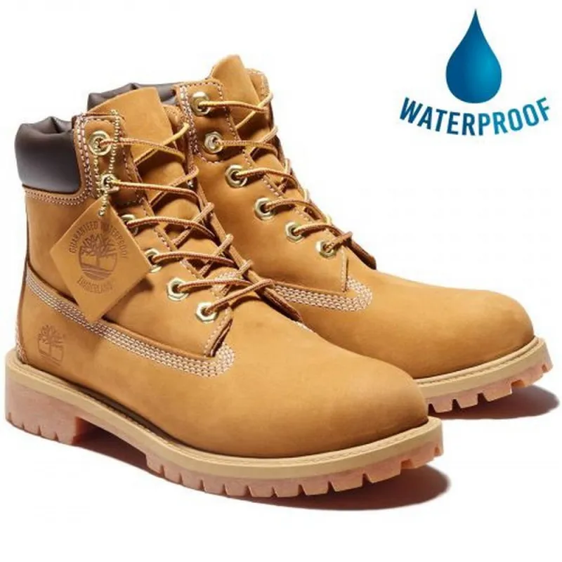 TIMBERLAND CIZME 6 IN PREMIUM WP BOOT WHEAT NUBUCK