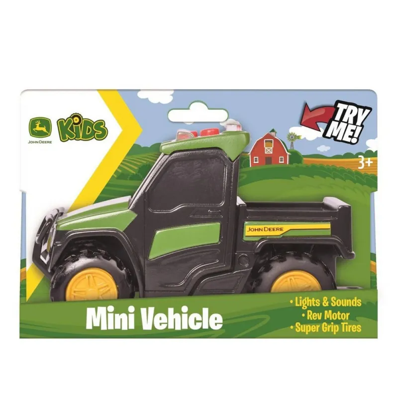 TOMY JOHN DEERE MINI TRAKTOR ASST