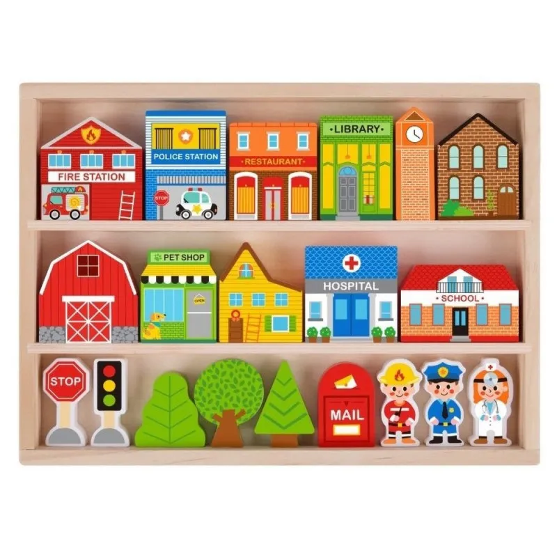 TOOKY TOY DRVENI GRAD