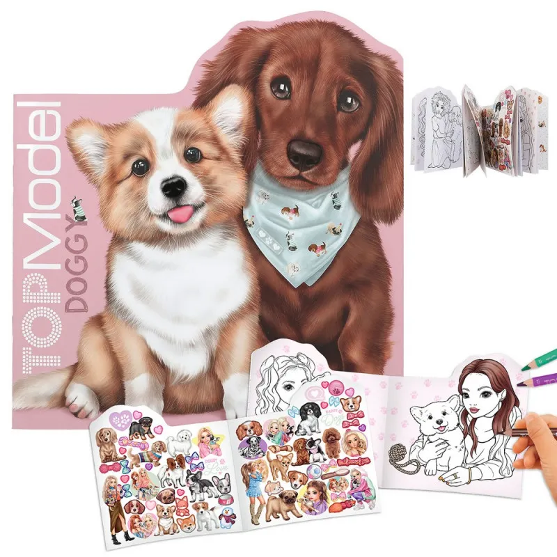 TOP MODEL BOJANKA SA STIKERIMA  DOGGY