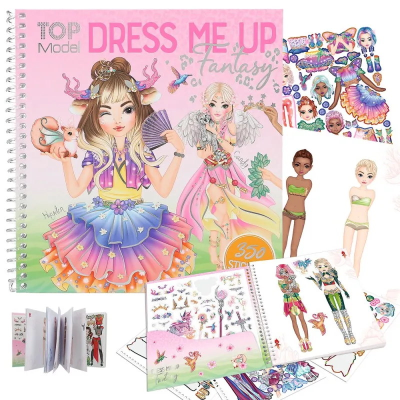 TOP MODEL DRESS ME UP SA STIKERIMA FANTASY