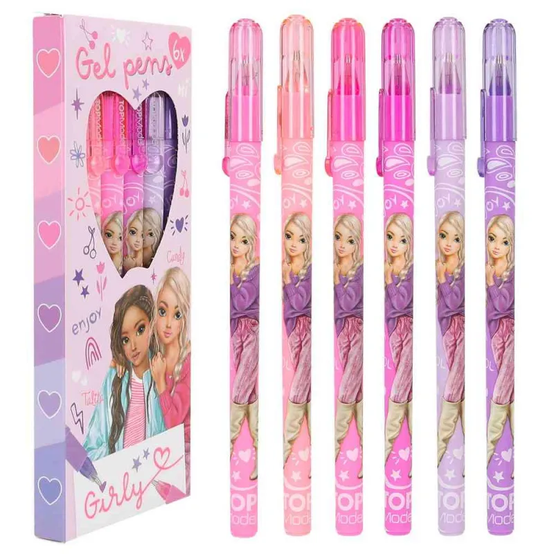 TOP MODEL GEL PEN 6 KOM