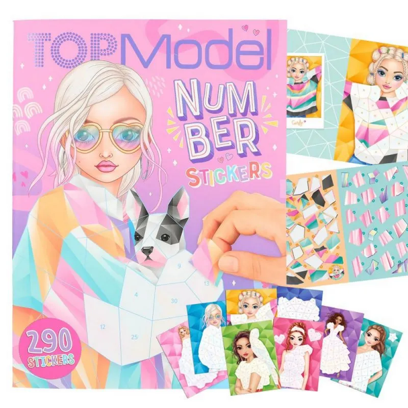 TOP MODEL STIKER BOJANKA PO PROJEVIMA