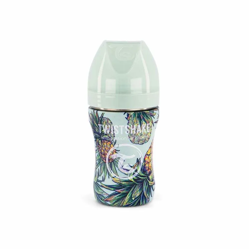 TWISTSHAKE ANTI-COLIC FLASICA / NERDJAJUCI CELIK 260ML PINEAPPLE