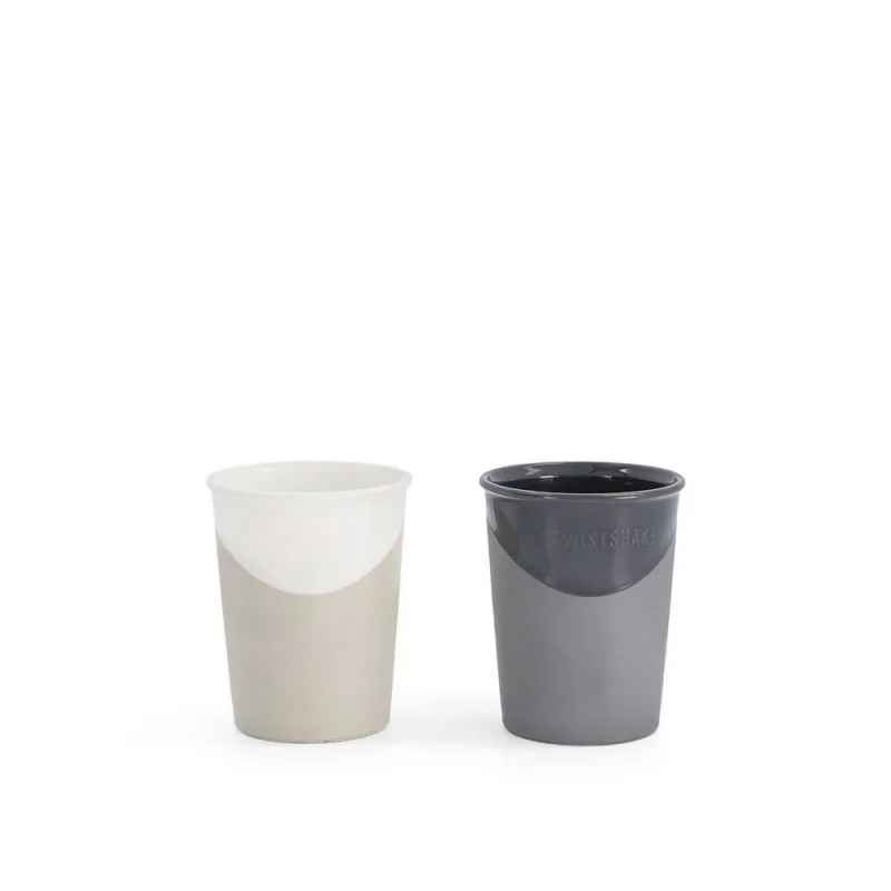 TWISTSHAKE CASE 2X 170 ML BLACK AND WHITE