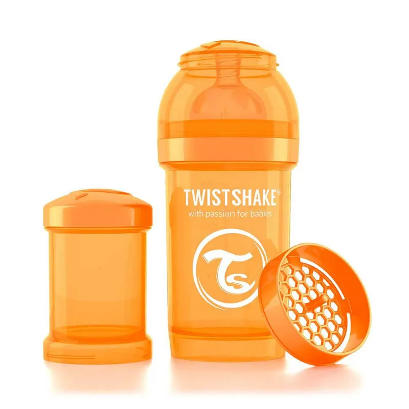 TWISTSHAKE FLASICA ZA BEBE 180ML PASTEL ORANGE