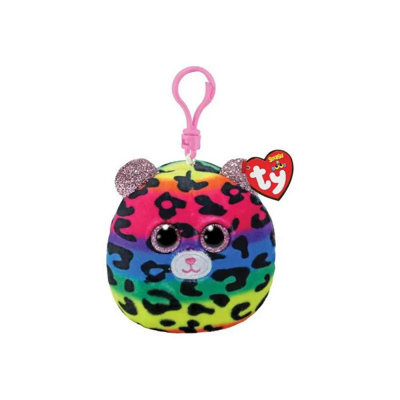 TY SQUISHY PLIS LEOPARD DOTTY