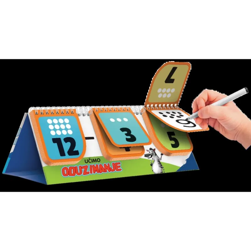 UCIMO ODUZIMANJE  -  FLIP BOOK