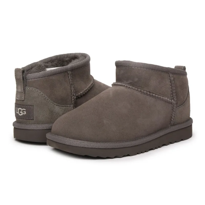 UGG CIZME 1130750K CLASSIC ULTRA MINI GREY