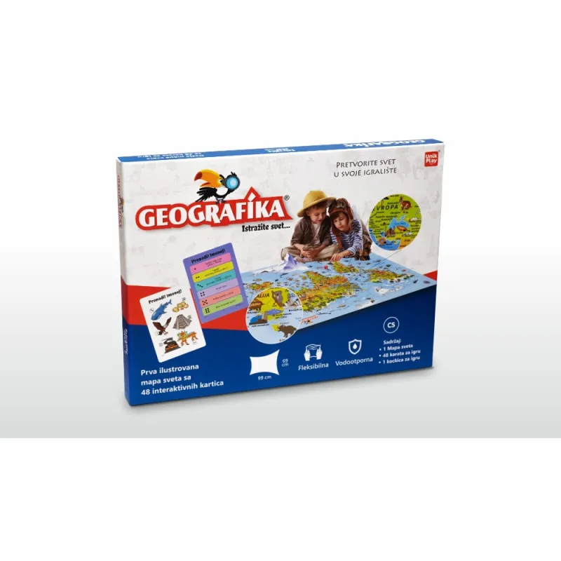UNIKPLAY GEOGRAFIKA – ISTRAZITE SVET