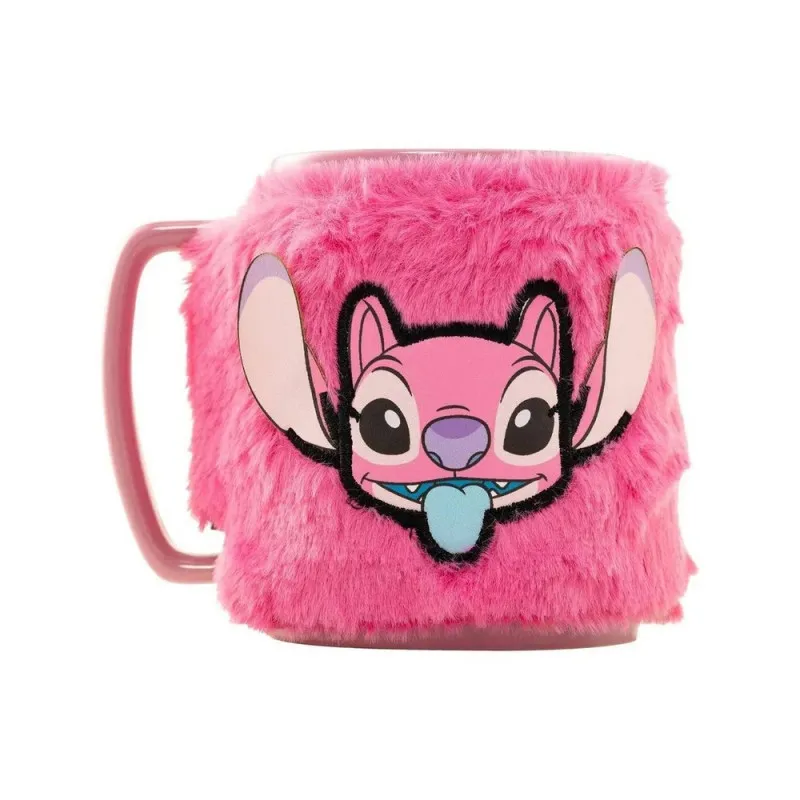 ČUPAVA ŠOLJA LILO &amp; STITCH - ANGEL - FUZZY MUG