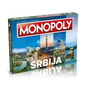 WINNING MOVES MONOPOLY SRBIJA DRUSTVENA IGRA