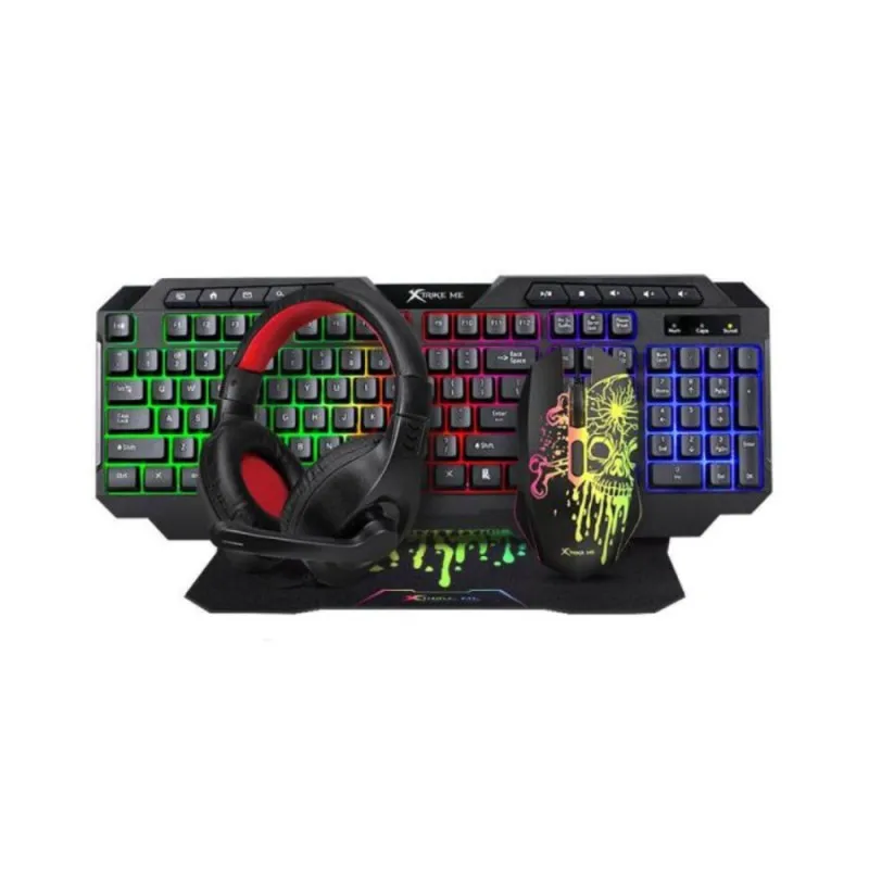 XTRIKE TASTATURA + MIS + SLUSALICE + PODLOGA USB CMX415 4U1