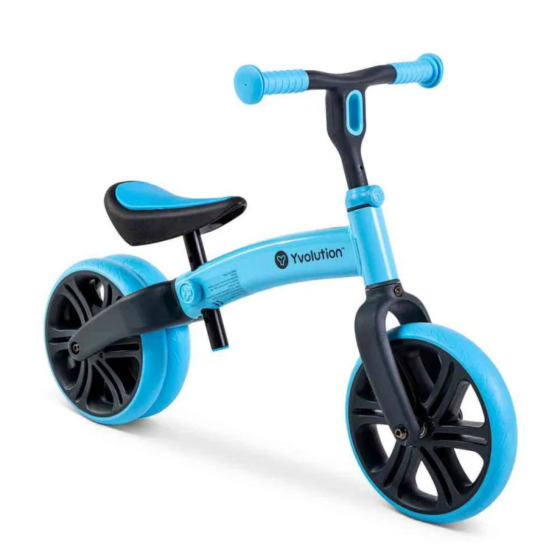 YVOLUTION VELO JUNIOR BALANS BICIKL PLAVI 4L/13L/16L CL 2PK