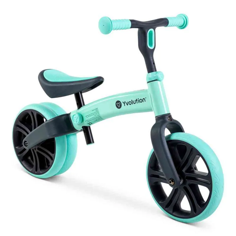 YVOLUTION VELO JUNIOR BALANS BICIKL PLAVI4L/13L/16L CL 2PK