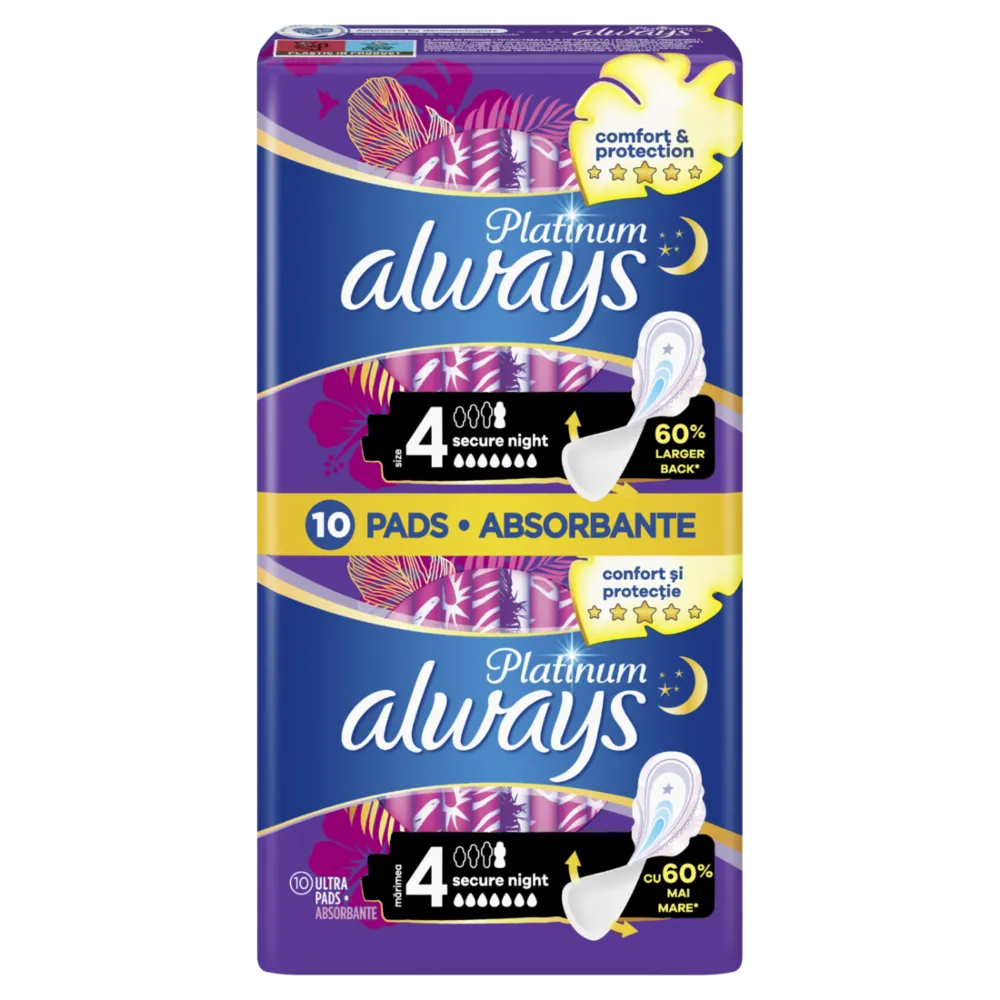 Always Platinum 4 secure night 10/1