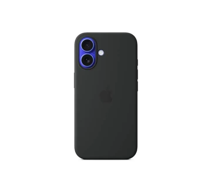 Apple iPhone 16 Plus Silicone Case with MagSafe - Black MYY93ZM/A