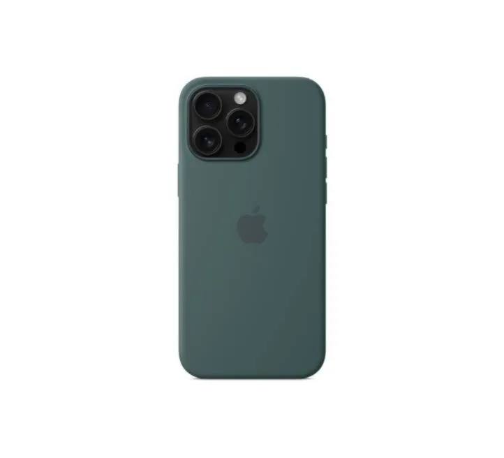 Apple iPhone 16 Pro Max Silicone Case with MagSafe - Lake Green MA7V4ZM/A
