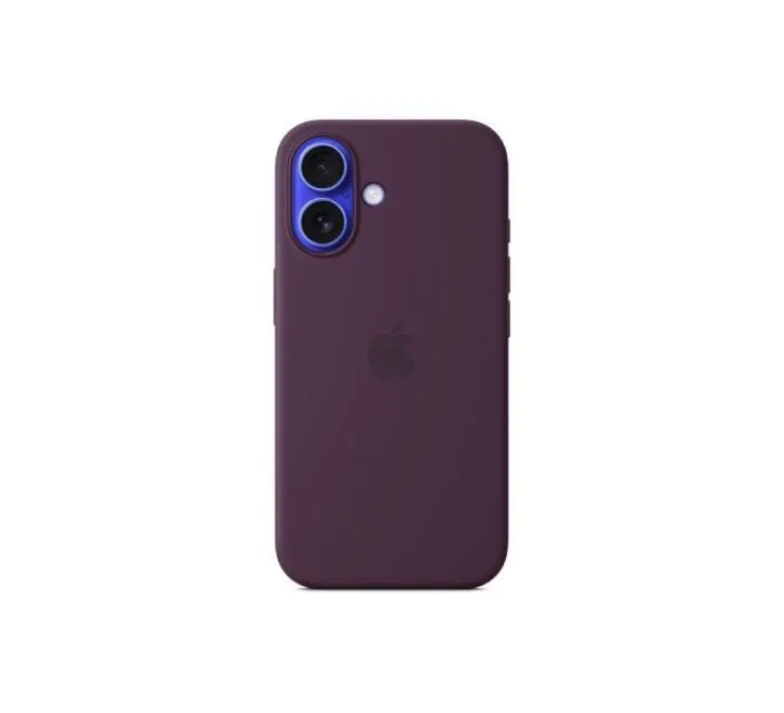 Apple iPhone 16 Silicone Case with MagSafe - Plum MYY43ZM/A