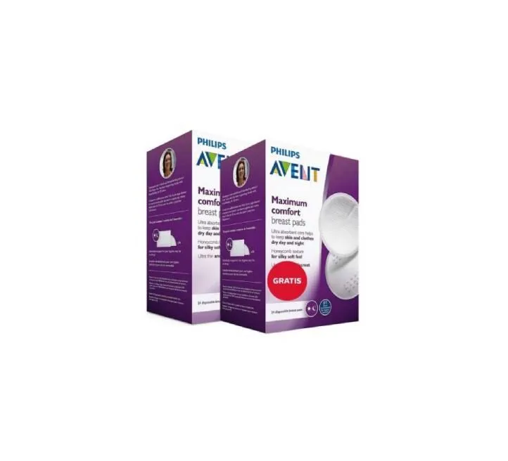 AVENT TUFERI ZA GRUDI JEDNOKRATNI DNEVNI 24 KOM+ GRATIS 24 SCF254/24