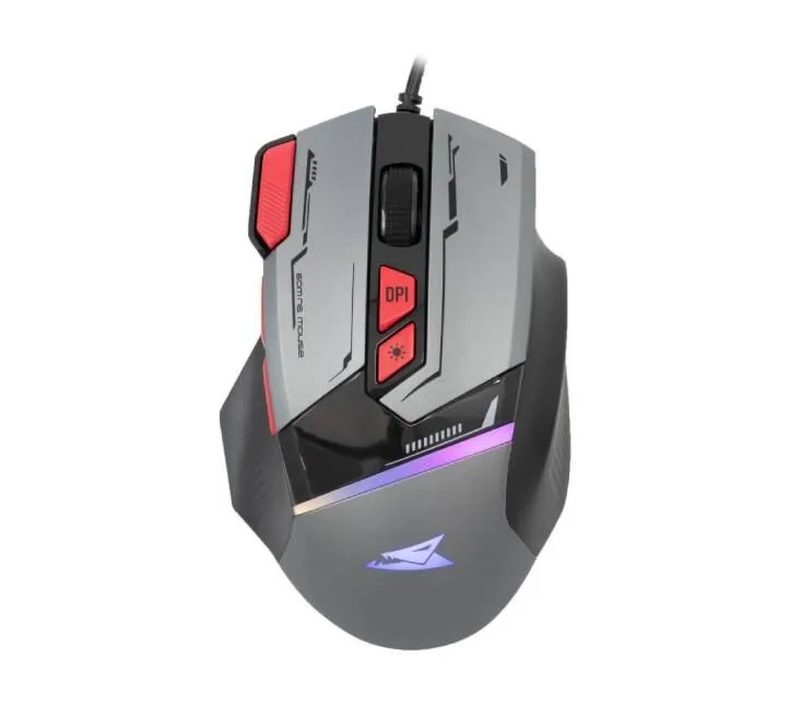 BARACUDA GAMING MIŠ MANTA - SIVI