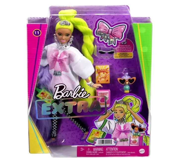 BARBIE EXTRA LUTKA NEON 1035938
