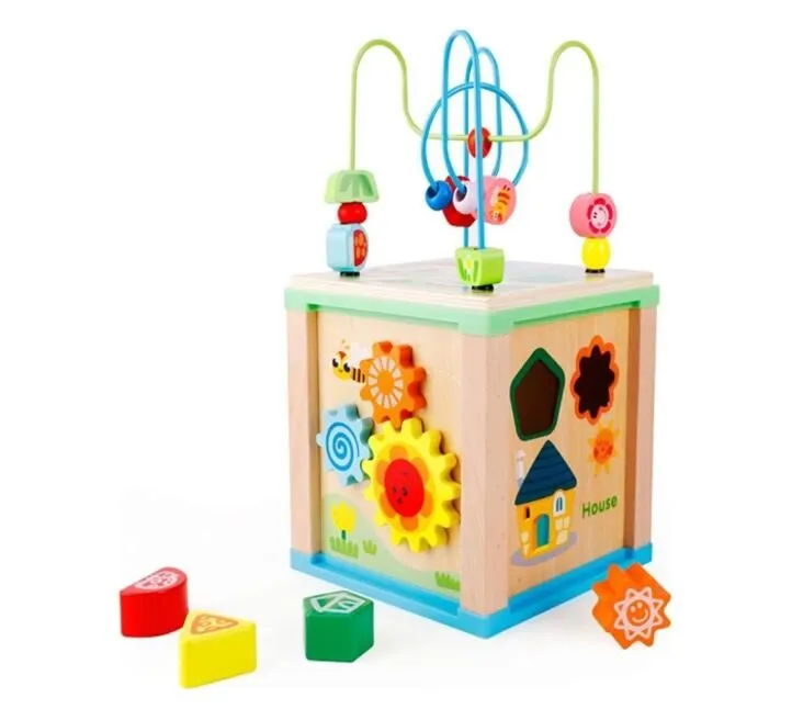 BBO INTERAKTIVNA DRVENA KOCKA GB-079