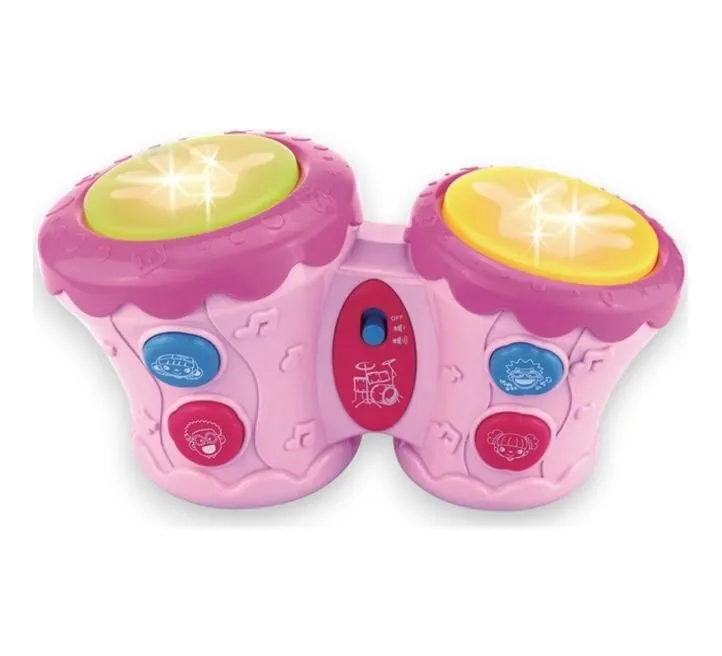 BBO MUZIČKA IGRAČKA BUBANJ - PINK (18M+) HE0506
