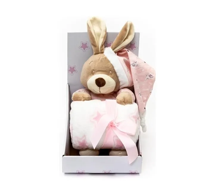 BBO SET IGRAČKA + ĆEBENCE SLEEPY BEAR 20TB0167 - PINK