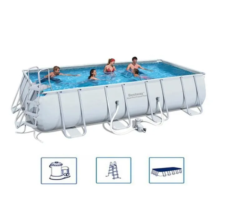 BESTWAY BAZEN SA ČELIČNIM RAMOM 549 CM X 274 CM X 122 CM