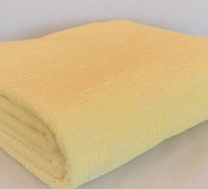 BLUE BELL FROTIR ELENA 200 CM X 200 CM - ŽUTI