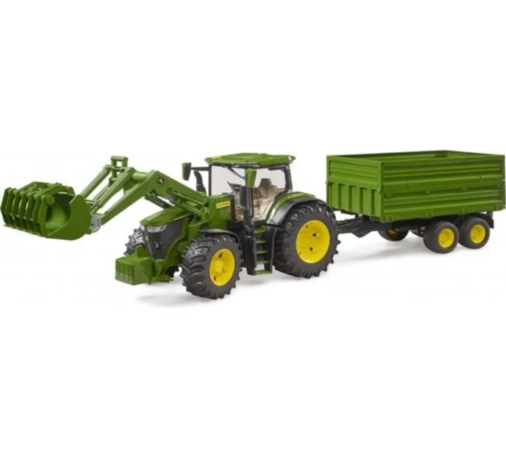 BRUDER IGRAČKA JOHN DEERE TRAKTOR SA PRIKOLICOM