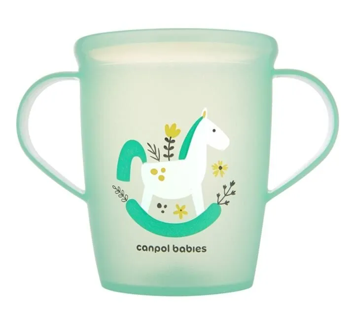 CANPOL BABIES ŠOLJA SA DRŠKAMA 250 ML 2/101_GRE