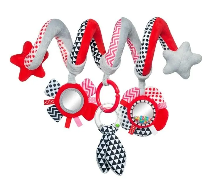CANPOL BABIES PLIŠANA IGRAČKA ZIG ZAG  - RED 68/063