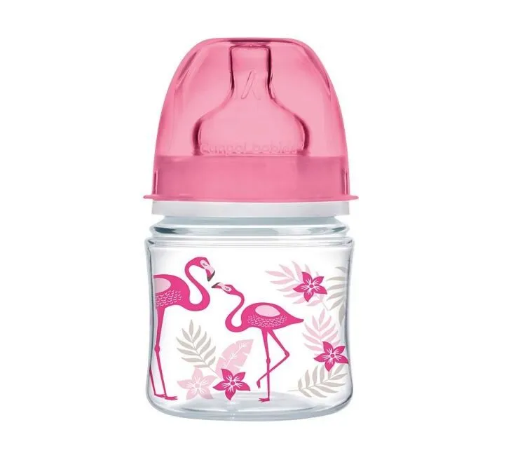 CANPOL BABY FLAŠICA 120ML ŠIROKI VRAT EASY START "THE CLOUDS" - CORAL 35/226_COR