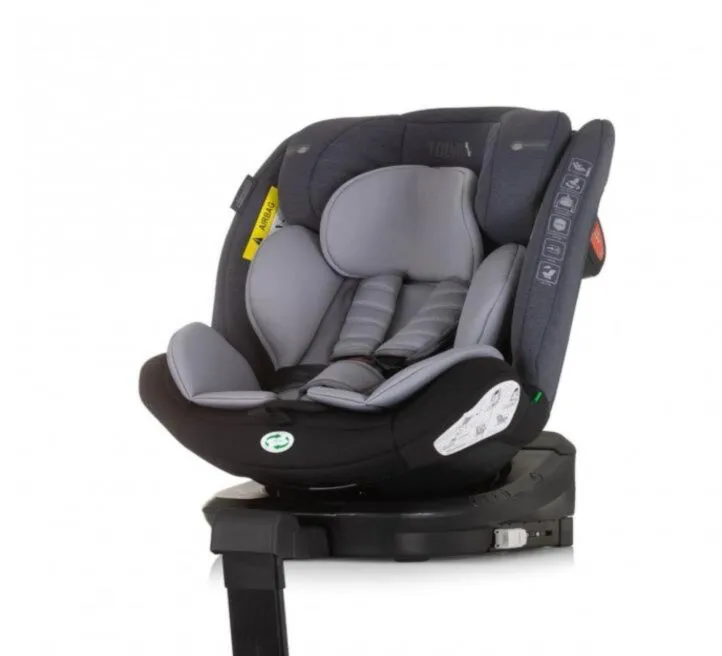 CHIPOLINO TOURINO AUTO SEDIŠTE 40 - 150 CM - GREY