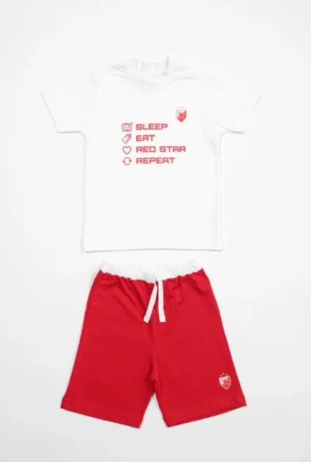 CRVENA ZVEZDA KOMPLET - BELI VEL. 68 3130-24B