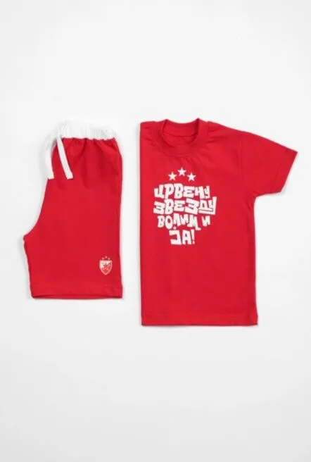 CRVENA ZVEZDA KOMPLET - CRVENI VEL. 4 3139-24C.
