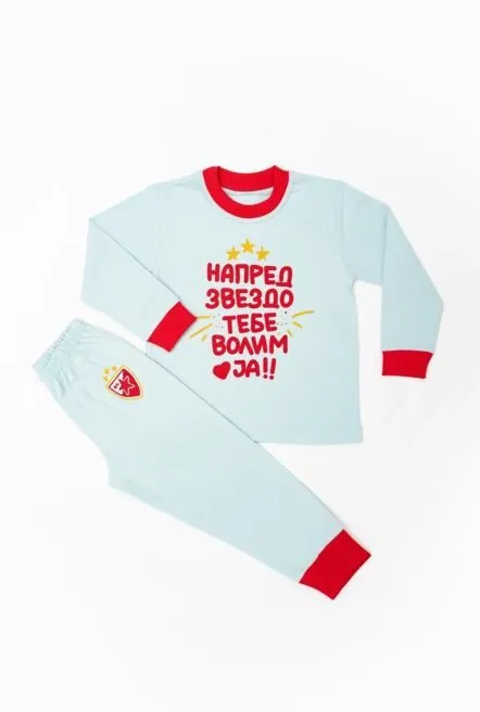CRVENA ZVEZDA PIDŽAMA 24 - MINT VEL. 6
