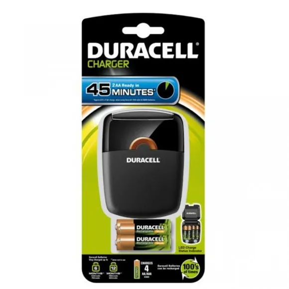 DURACELL PUNJAČ I BATERIJE CEF 27