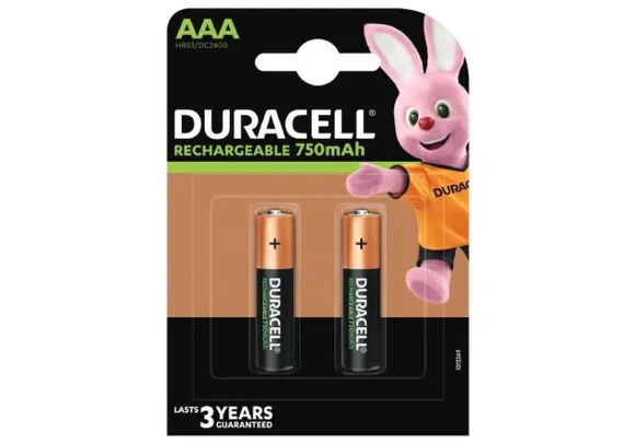 DURACELL PUNJIVA BATERIJA DURALOCK AAA HR03 / DC2400 - 2 KOMADA