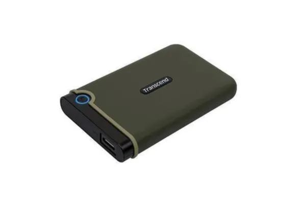 EKSTERNI HDD 2,5" 2 TB TRANSCEND TS2TSJ25M3G/5400RPM/8 MB/USB3.0/ANTISHOCK
