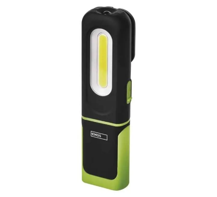 EMOS LED RADNA LAMPA PUNJIVA 330LM 1200MAH - ZELENO CRNA P4537