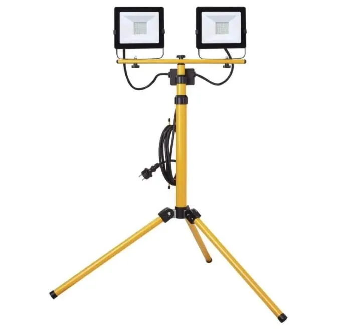 EMOS LED REFLEKTOR HOBBY SLIM 2×30W I TRONOŽNI STATIV ZS2231.2