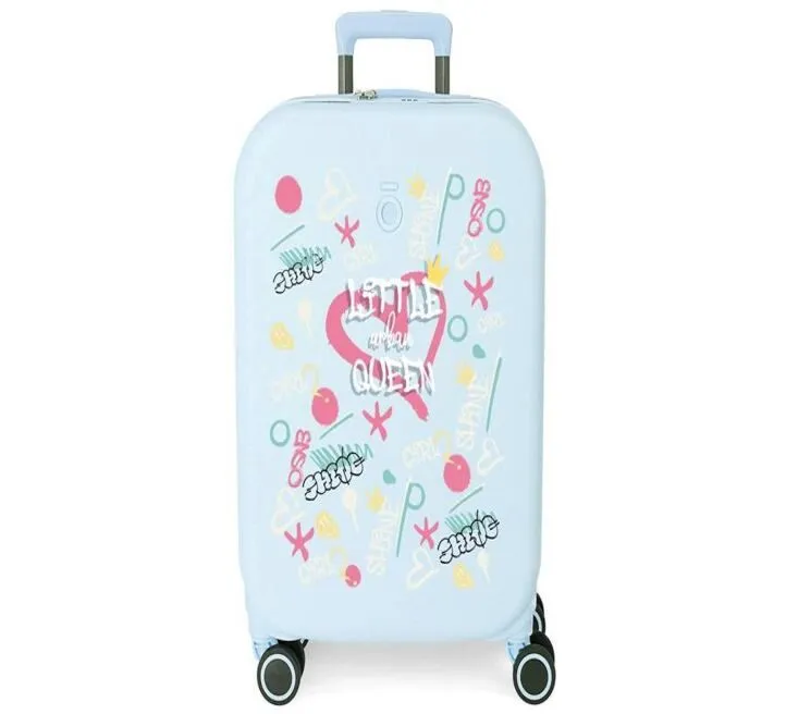 ENSO KABINSKI KOFER 55CM SA USB PORTOM - LITTLE URBAN QUEEN 97.186.21