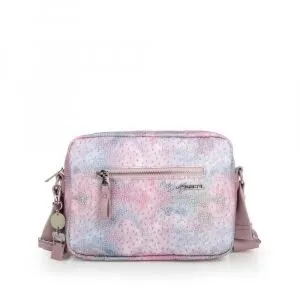GABOL TORBA NA RAME ŽENSKA 24 CM X 18 CM X 7 CM NABILA - ROZE