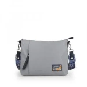 GABOL TORBA NA RAME ŽENSKA 24 CM X 19 CM X 9 CM LUZ - SIVA
