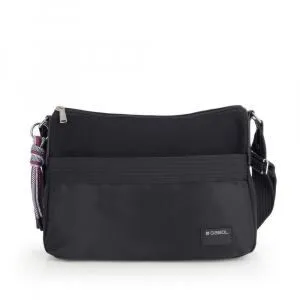 GABOL TORBA NA RAME ŽENSKA 33 CM X 24 CM X 9 CM AROA - CRNA
