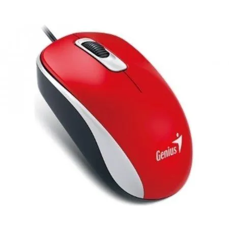 GENIUS ŽIČNI MIŠ DX 110 RED