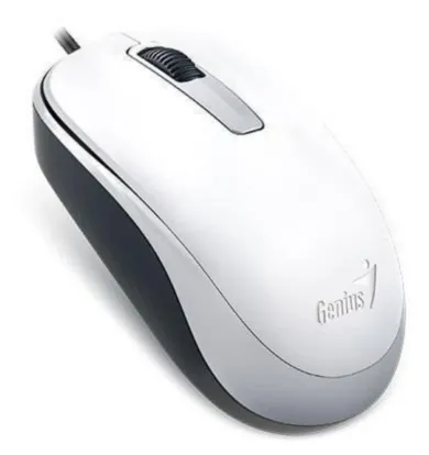 GENIUS ŽIČNI MIŠ DX-125 BELI G5